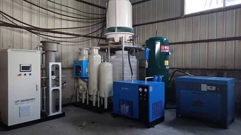 化工廢氣處理1kg臭氧發生器現場(圖1)